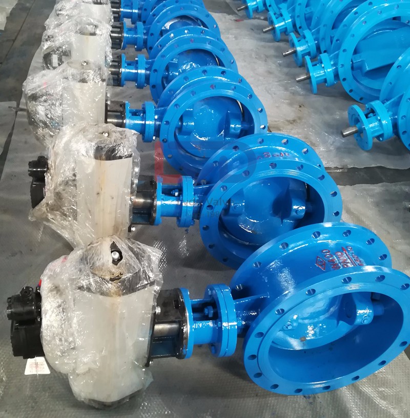 高品質雙偏心金屬密封蝶閥