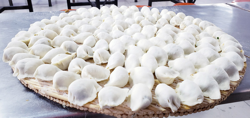 迎冬至，包餃子